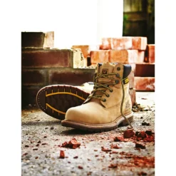 Chaussures De Sécurité CAT Holton Miel Taille 41 -Magasin De Vêtements De Travail Élégant ae235 1134