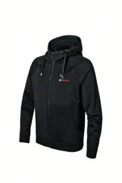 Veste à Capuche Chauffante Noire Bosch 12V, Taille XL