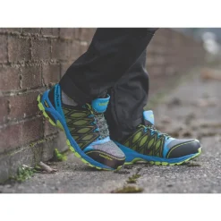 Baskets De Sécurité Goodyear GYSHU1503 Noires / bleues Pointure 45 -Magasin De Vêtements De Travail Élégant ae235 1491