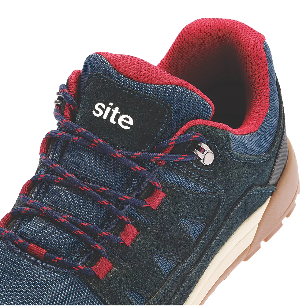 Chaussures De Sécurité Site Scoria Bleu Marine Et Rouge Taille 41 5 Chaussures De Sécurité Site Scoria Bleu Marine Et Rouge Taille 41 – Image 3