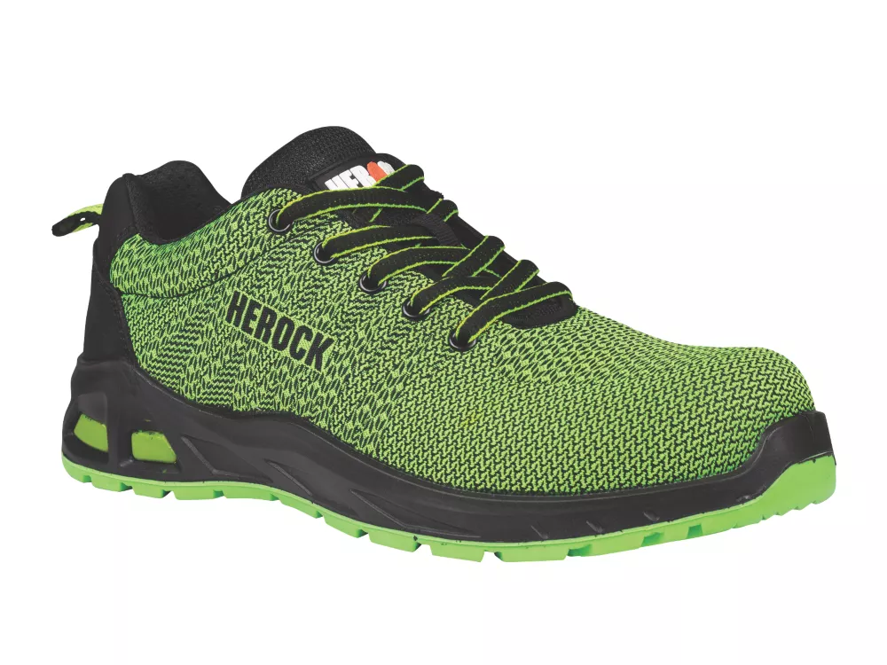 Baskets De Sécurité Herock Titus Vert Fluo Pointure 43 3 Baskets De Sécurité Herock Titus Vert Fluo Pointure 43