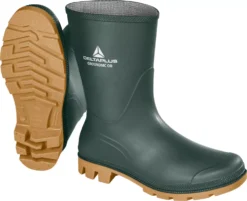 Bottes En Caoutchouc Sans Métal Non Sécuritaires Delta Plus GROMCOBVE Vert-beige Pointure 44