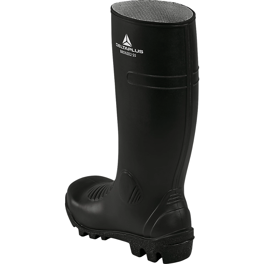 Bottes En Caoutchouc De Sécurité Delta Plus BRONS2S5N Noires Taille 43 4 Bottes En Caoutchouc De Sécurité Delta Plus BRONS2S5N Noires Taille 43 – Image 2