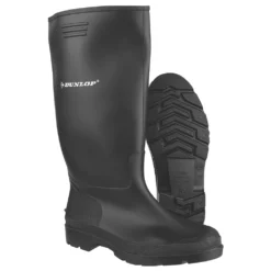 Bottes En Caoutchouc Sans Métal Non Sécuritaires Dunlop Pricemaster 380PP Noires Pointure 46 -Magasin De Vêtements De Travail Élégant ae235 2099