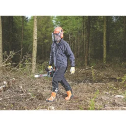 Bottes En Caoutchouc De Sécurité Pour Le Tronçonnage Oregon Yukon Orange / noires Pointure 48 -Magasin De Vêtements De Travail Élégant ae235 2134