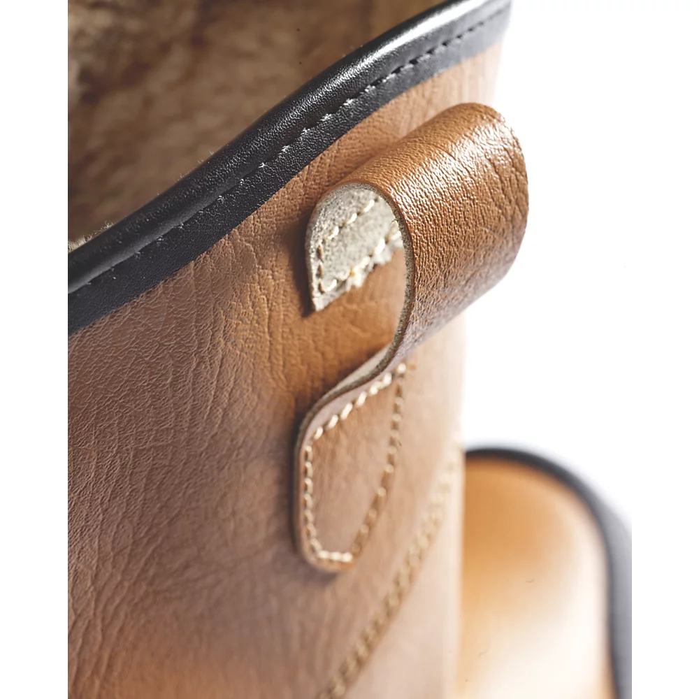 Bottes De Sécurité De Pétrolier Site Gravel Havane Taille 44 10 Bottes De Sécurité De Pétrolier Site Gravel Havane Taille 44 – Image 8