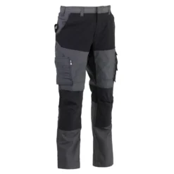 Pantalon à Poches Multiples Herock Hector Gris, Tour De Taille 34", Longueur De Jambe 32", 1 paire