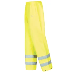 Surpantalon Haute Visibilité à Taille élastique Site Huske Jaune Taille XL, Tour De Taille 27", Longueur De Jambe 45" -Magasin De Vêtements De Travail Élégant ae235 2301
