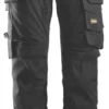 Pantalon Extensible Snickers AllroundWork Noir, Tour De Taille 33", Longueur De Jambe 32", 1 paire -Magasin De Vêtements De Travail Élégant ae235 2304