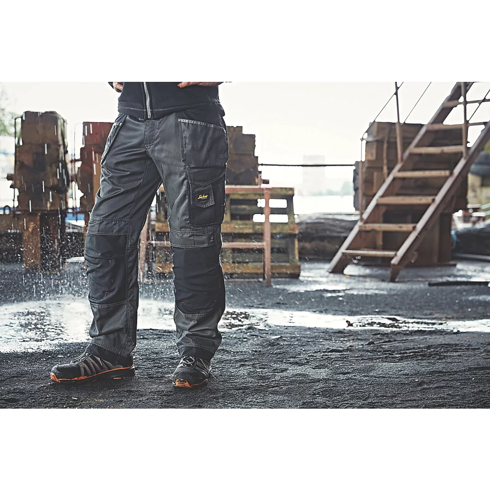 Pantalon à Poches étui Snickers DuraTwill 3212 Gris / Noir, Tour De Taille 31" Et Longueur De Jambe 30" 9 Pantalon à Poches étui Snickers DuraTwill 3212 Gris / Noir, Tour De Taille 31" Et Longueur De Jambe 30" – Image 7