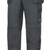 Pantalon De Travail Quotidien Snickers AllRoundWork Gris Acier Tour De Taille 31" Longueur 32" -Magasin De Vêtements De Travail Élégant ae235 2335