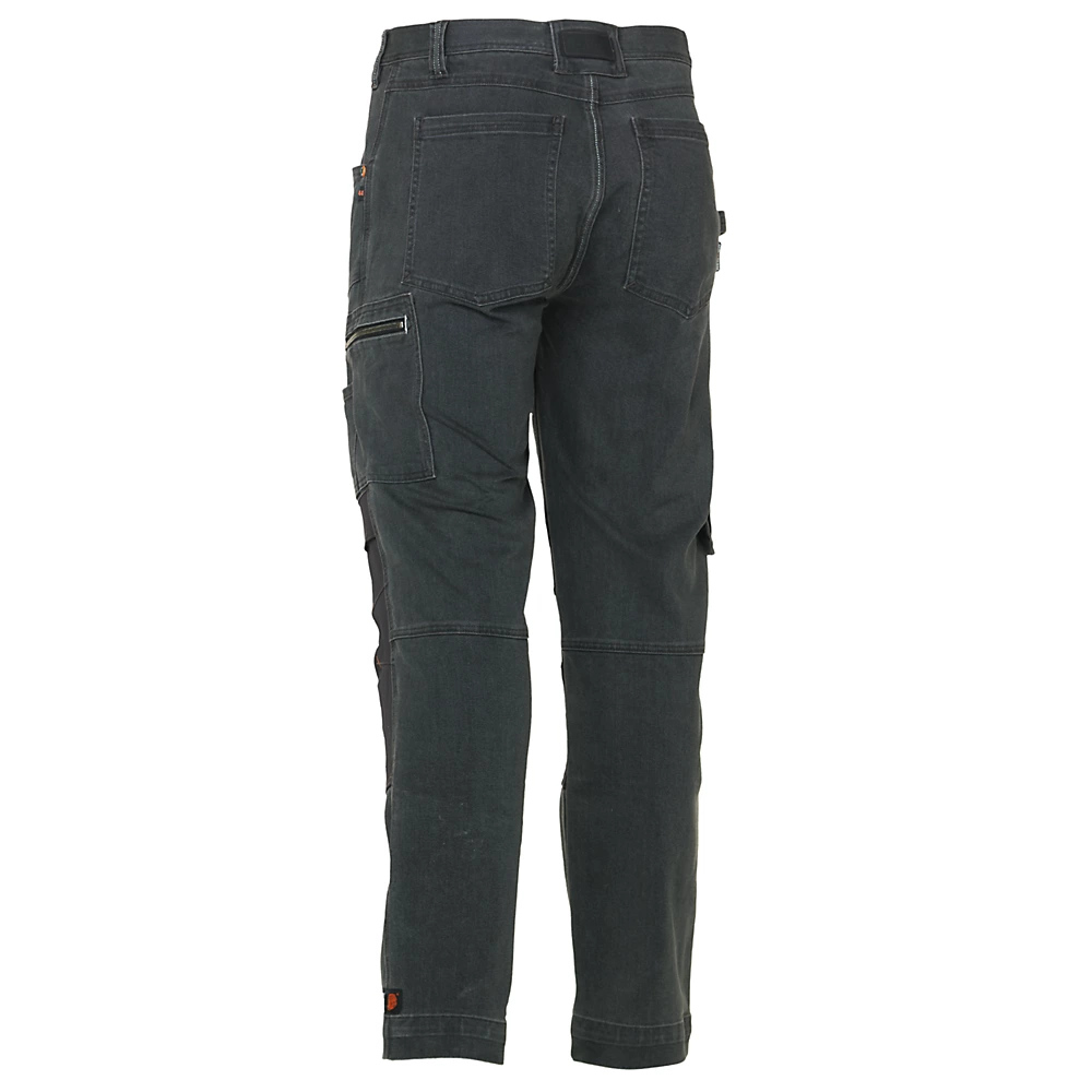 Jeans De Travail Herock Sphinx Noir, Tour De Taille 36", Longueur De Jambe 32" 4 Jeans De Travail Herock Sphinx Noir, Tour De Taille 36", Longueur De Jambe 32" – Image 2