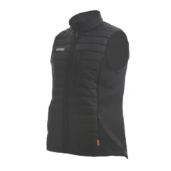 Veste Sans Manches DeWalt Force Noire Taille L Tour De Poitrine 44-42" -Magasin De Vêtements De Travail Élégant ae235 2356