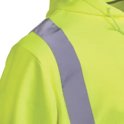 Sweat à Capuche Haute Visibilité Site HVIS50 Jaune Taille L, Tour De Poitrine 52" -Magasin De Vêtements De Travail Élégant ae235 2365