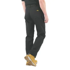 Pantalon à Poches étui Site Dunbar Noir, Tour De Taille 38", Longueur De Jambe 32" -Magasin De Vêtements De Travail Élégant ae235 2386