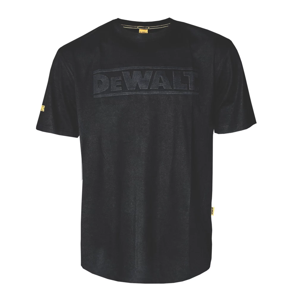 Tee-shirt 3D à Manches Courtes DeWalt Noir Taille XL Tour De Poitrine 45-47" 3 Tee-shirt 3D à Manches Courtes DeWalt Noir Taille XL Tour De Poitrine 45-47"