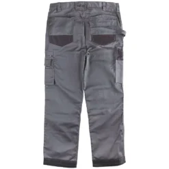 Pantalon De Travail Site Jackal Gris / Noir, Tour De Taille 36" Et Longueur De Jambe 32" -Magasin De Vêtements De Travail Élégant ae235 2441