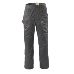 Pantalon Site Beagle Noir, Tour De Taille 30" Et Longueur De Jambe 32" -Magasin De Vêtements De Travail Élégant ae235 2448