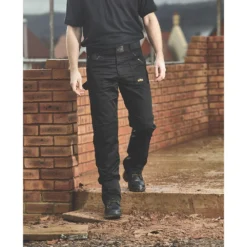 Pantalon Site Beagle Noir, Tour De Taille 30" Et Longueur De Jambe 32" -Magasin De Vêtements De Travail Élégant ae235 2453