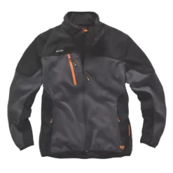 Veste Softshell Scruffs Trade Tech Anthracite Taille S, Tour De Poitrine 38/40"