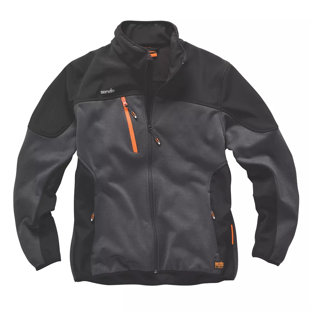 Veste Softshell Scruffs Trade Tech Anthracite Taille S, Tour De Poitrine 38/40" 3 Veste Softshell Scruffs Trade Tech Anthracite Taille S, Tour De Poitrine 38/40"