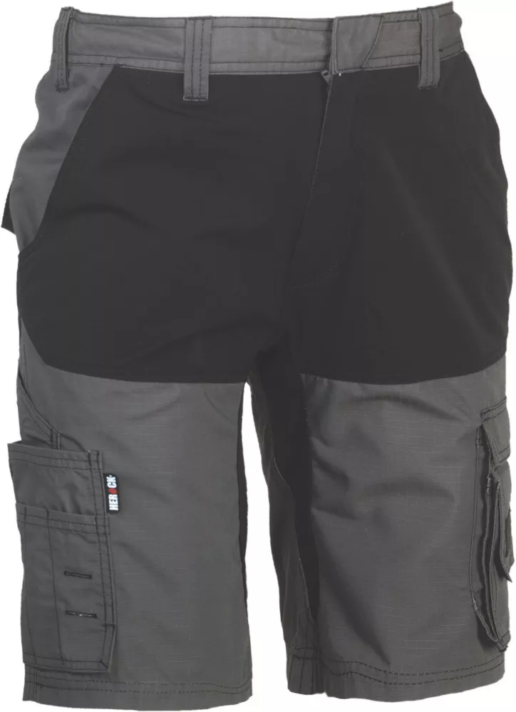 Short De Travail Herock Hespar Anthracite/noir, Tour De Taille 30" 3 Short De Travail Herock Hespar Anthracite/noir, Tour De Taille 30"