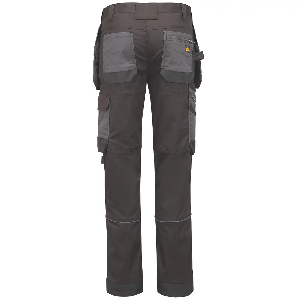 Pantalon à Poches étui Extensible Site Bolden Gris/noir, Tour De Taille 36", Longueur De Jambe 32" 4 Pantalon à Poches étui Extensible Site Bolden Gris/noir, Tour De Taille 36", Longueur De Jambe 32" – Image 2