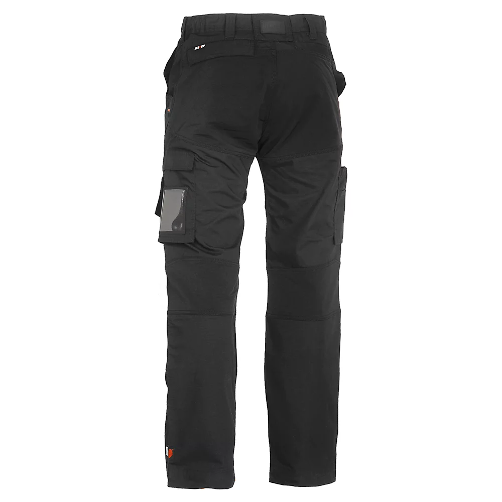 Pantalon à Poches Multiples Herock Hector Noir, Tour De Taille 30", Longueur De Jambe 32", 1 paire 4 Pantalon à Poches Multiples Herock Hector Noir, Tour De Taille 30", Longueur De Jambe 32", 1 paire – Image 2