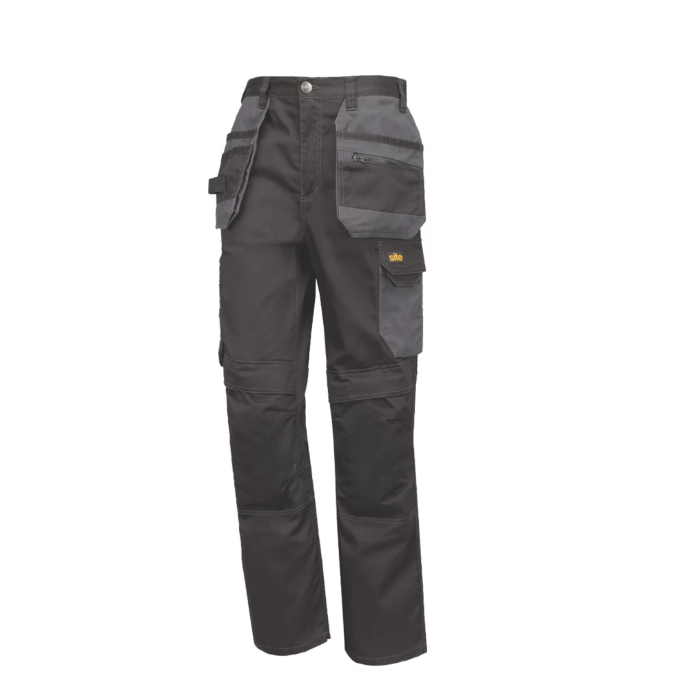 Pantalon à Poches étui Site Coppell Noir/gris, Tour De Taille 32", Longueur De Jambe 32" 3 Pantalon à Poches étui Site Coppell Noir/gris, Tour De Taille 32", Longueur De Jambe 32"