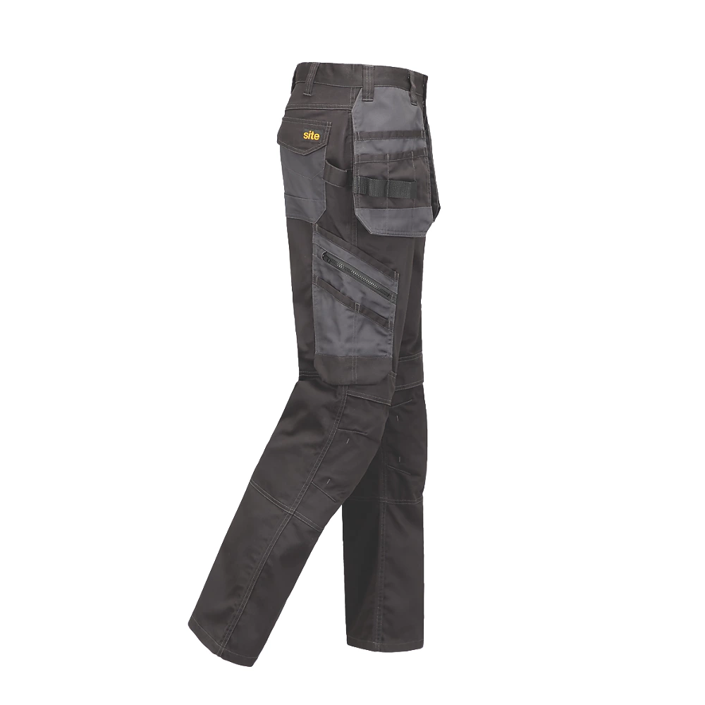 Pantalon à Poches étui Site Coppell Noir/gris, Tour De Taille 32", Longueur De Jambe 32" 6 Pantalon à Poches étui Site Coppell Noir/gris, Tour De Taille 32", Longueur De Jambe 32" – Image 4