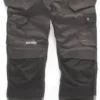 Pantalon De Travail Scruffs Trade Stretch Gris Et Noir, Tour De Taille 34" Et Longueur De Jambe 32" -Magasin De Vêtements De Travail Élégant ae235 2656