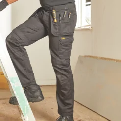 Pantalon à Poches étui Site Sember Noir, Tour De Taille 34", Longueur De Jambe 32" -Magasin De Vêtements De Travail Élégant ae235 2733