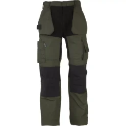 Pantalon Extensible Herock Spector Vert, Tour De Taille 44", Longueur De Jambe 32", 1 paire