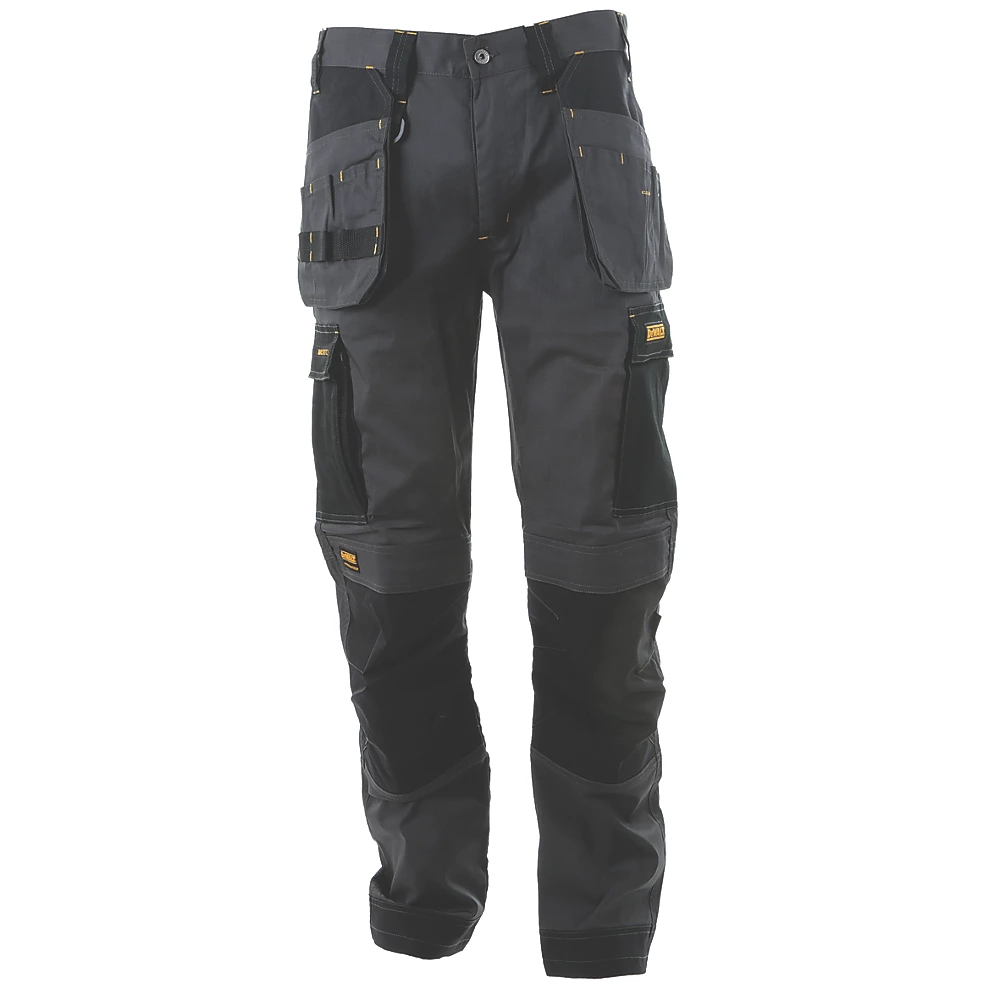 Pantalon De Travail à étuis DeWalt Barstow DWC115-005 Gris Anthracite, Tour De Taille 30" Et Longueur De Jambe 29" 4 Pantalon De Travail à étuis DeWalt Barstow DWC115-005 Gris Anthracite, Tour De Taille 30" Et Longueur De Jambe 29" – Image 2
