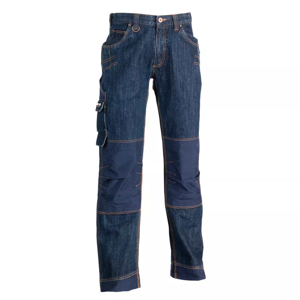 Jeans De Travail Herock Kronos Bleu, Tour De Taille 44", Longueur De Jambe 32" 3 Jeans De Travail Herock Kronos Bleu, Tour De Taille 44", Longueur De Jambe 32"