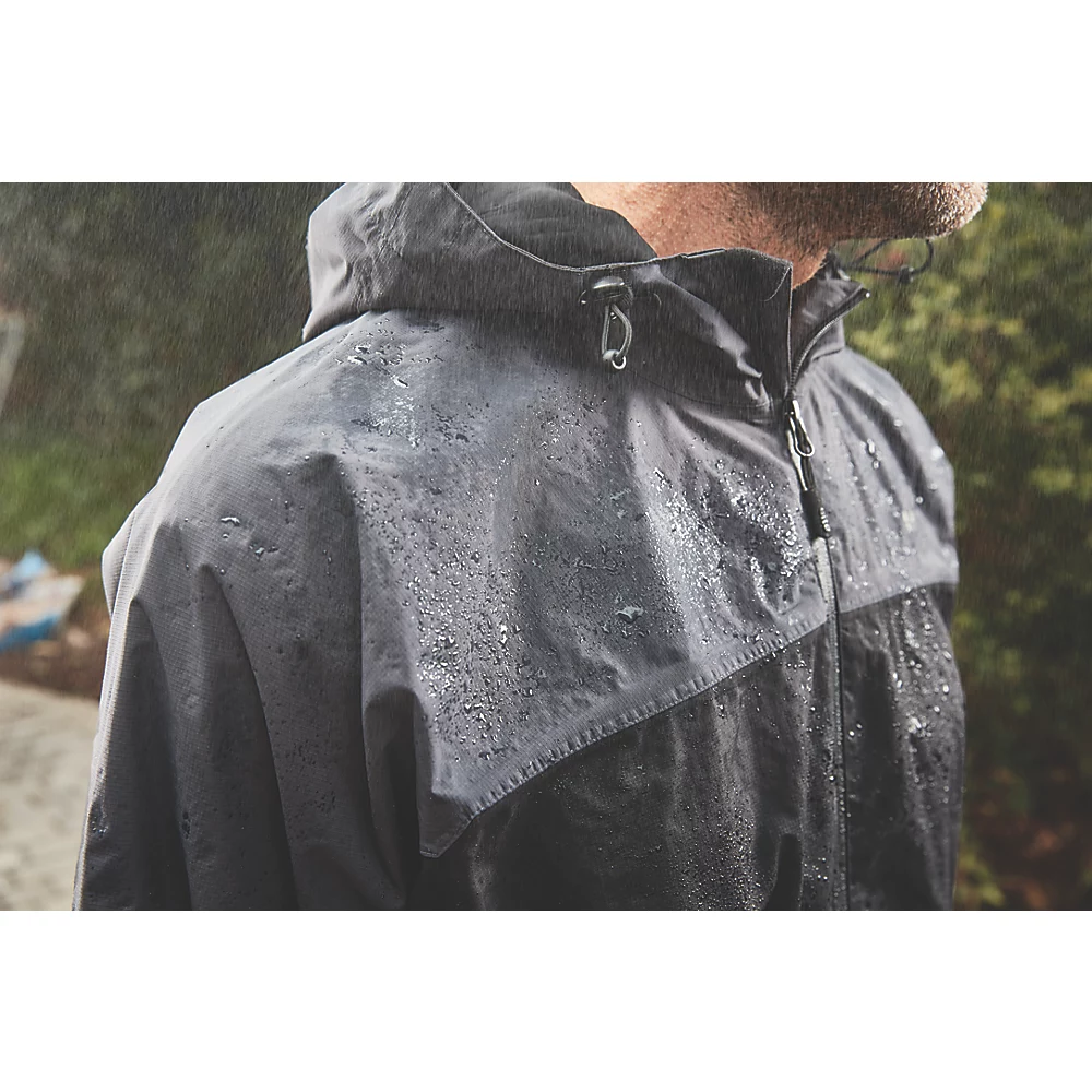 Blouson Imperméable Site Ninebark Gris / Noir Taille M, Tour De Poitrine 39" 4 Blouson Imperméable Site Ninebark Gris / Noir Taille M, Tour De Poitrine 39" – Image 2