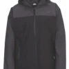Blouson Imperméable Site Ninebark Gris / Noir Taille L, Tour De Poitrine 40" -Magasin De Vêtements De Travail Élégant ae235 2925
