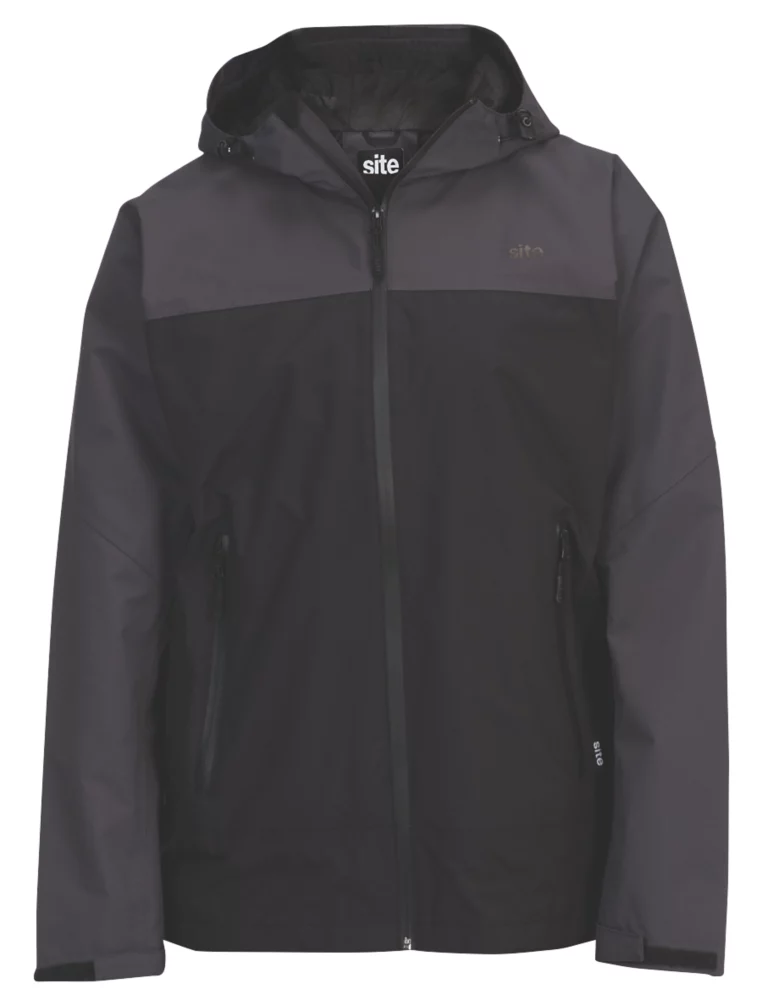 Blouson Imperméable Site Ninebark Gris / Noir Taille L, Tour De Poitrine 40" 3 Blouson Imperméable Site Ninebark Gris / Noir Taille L, Tour De Poitrine 40"