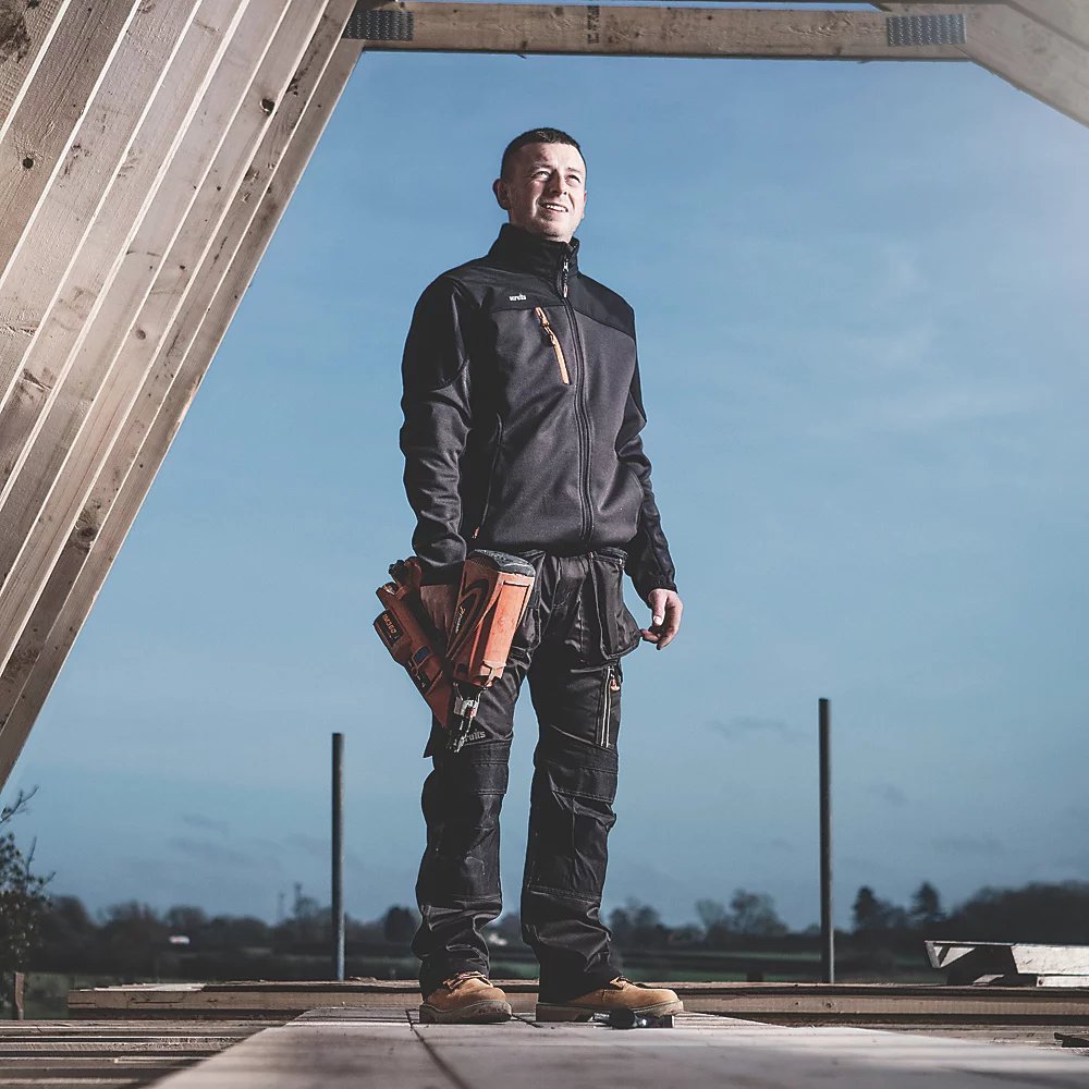 Veste Softshell Scruffs Trade Tech Anthracite Taille XL, Tour De Poitrine 46/48" 7 Veste Softshell Scruffs Trade Tech Anthracite Taille XL, Tour De Poitrine 46/48" – Image 5