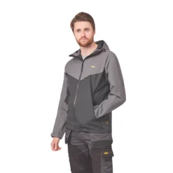 Blouson Site Messner Noir/gris Taille L, Tour De Poitrine 50" -Magasin De Vêtements De Travail Élégant ae235 2967