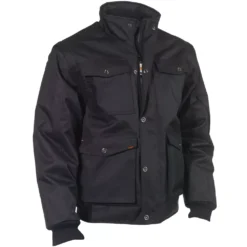 Blouson Imperméable Herock Balder Noir Taille L, Tour De Poitrine 39"