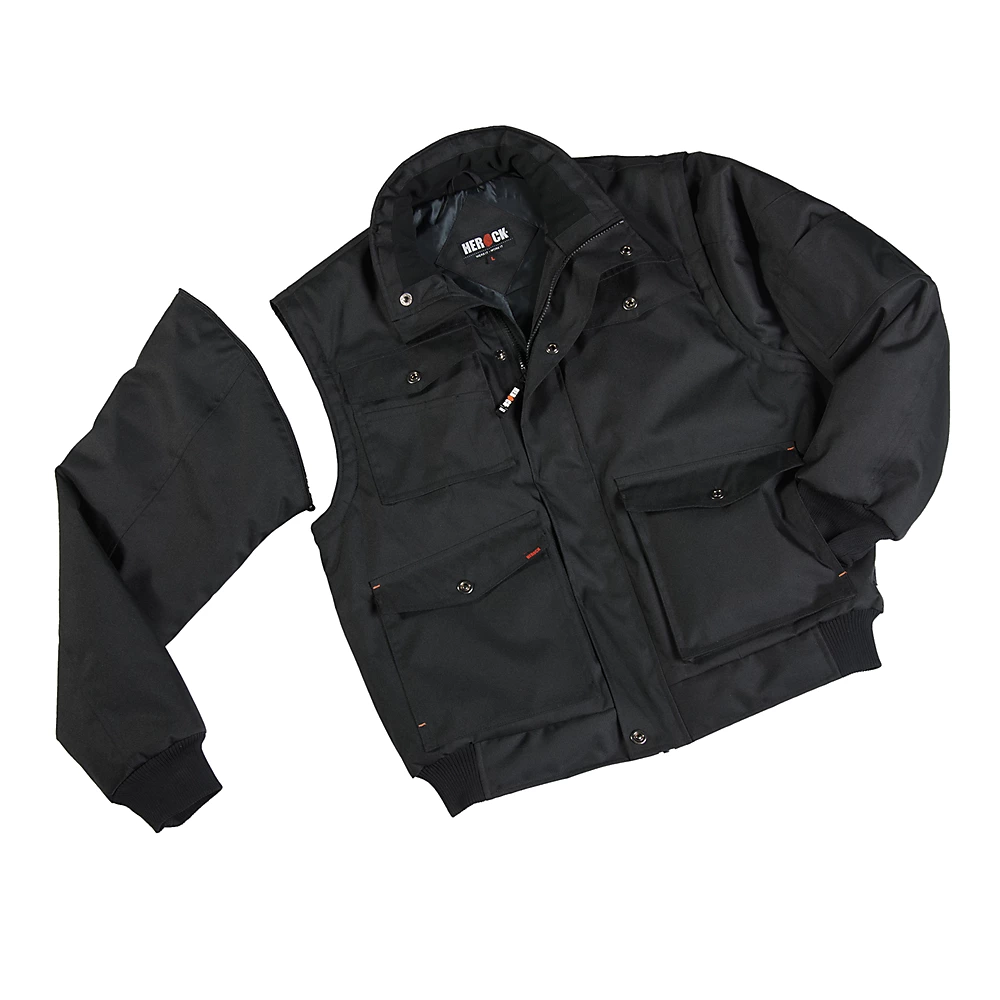 Blouson Imperméable Herock Balder Noir Taille L, Tour De Poitrine 39" 4 Blouson Imperméable Herock Balder Noir Taille L, Tour De Poitrine 39" – Image 2