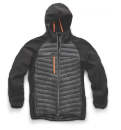 Veste De Travail Scruffs Trade Thermo Noire, Taille M, Tour De Poitrine 42"