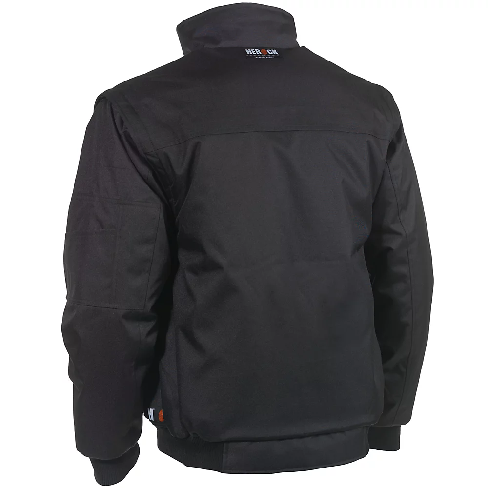 Blouson Imperméable Herock Balder Noir Taille XXXL, Tour De Poitrine 49" 5 Blouson Imperméable Herock Balder Noir Taille XXXL, Tour De Poitrine 49" – Image 3