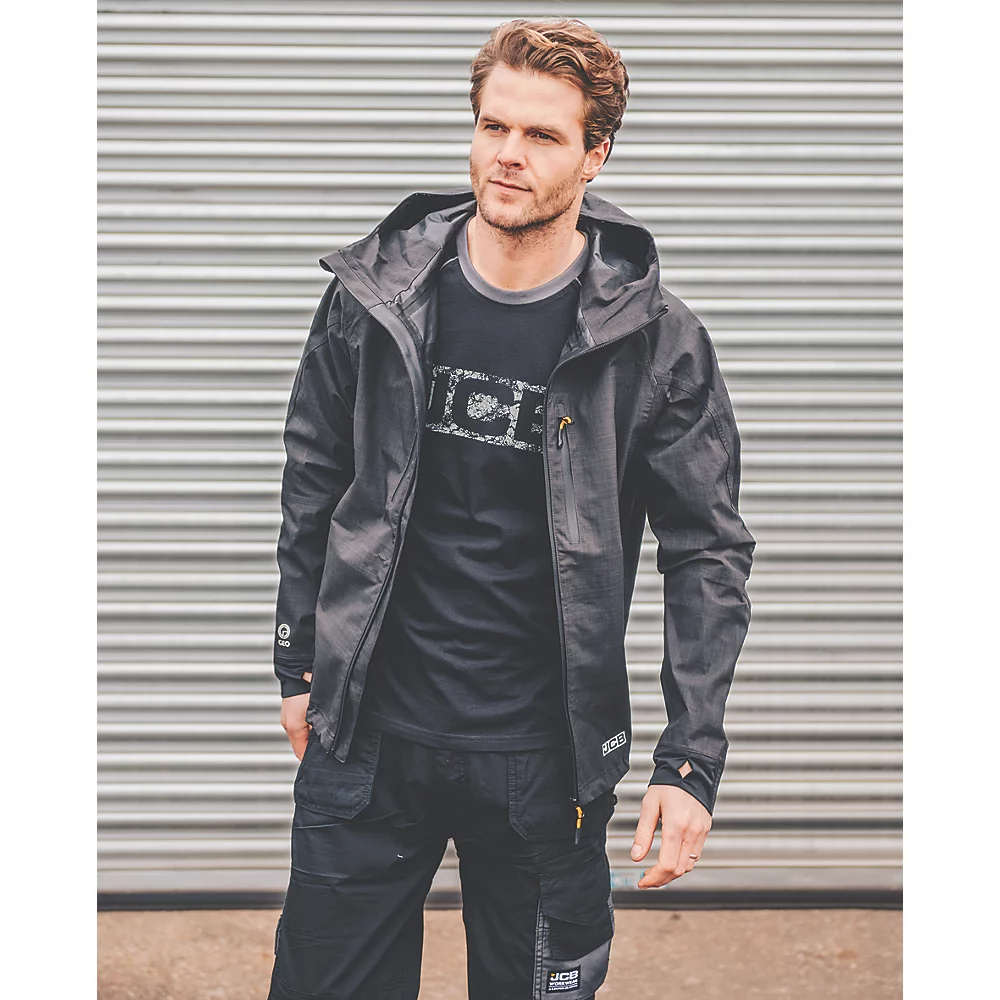 Veste JCB Sitemaster Noire, Taille M, Tour De Poitrine 42" 4 Veste JCB Sitemaster Noire, Taille M, Tour De Poitrine 42" – Image 2