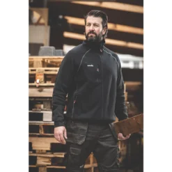 Sweat Scruffs Delta Noir Taille XL, Tour De Poitrine 46" -Magasin De Vêtements De Travail Élégant ae235 3080