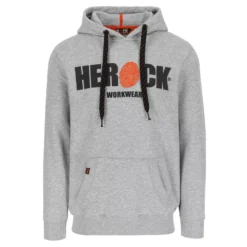 Sweat à Capuche Herock Hero Gris Clair Taille M, Tour De Poitrine 36"
