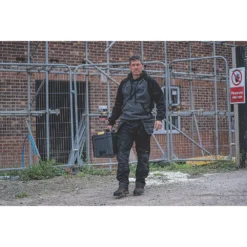 Sweat à Capuche DeWalt Stratford Noir / gris Taille XL Tour De Poitrine 45-47" -Magasin De Vêtements De Travail Élégant ae235 3102