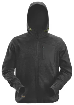 Sweat à Capuche En Polaire Snickers FlexiWork Noir Taille M Tour De Poitrine 39"