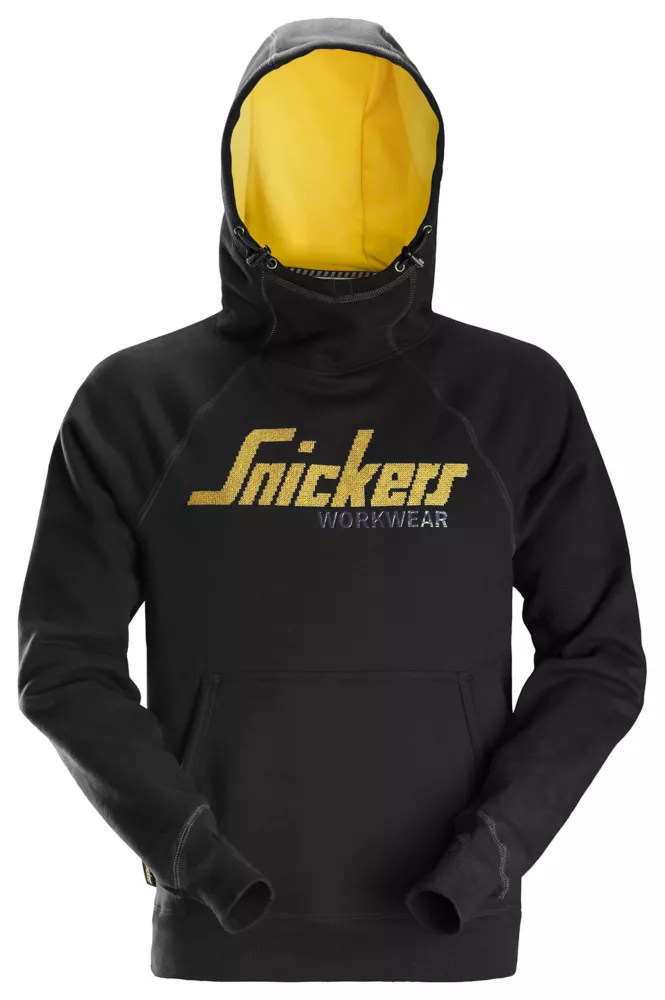 Sweat à Capuche Avec Logo Snickers Noir/jaune Taille XXL, Tour De Poitrine 52" 3 Sweat à Capuche Avec Logo Snickers Noir/jaune Taille XXL, Tour De Poitrine 52"